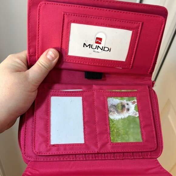 Mundi Hot Pink Wallet NWOT - Picture 4 of 6